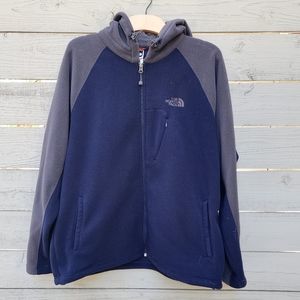 The North Face Fleece Full Zip Hooded Jacket